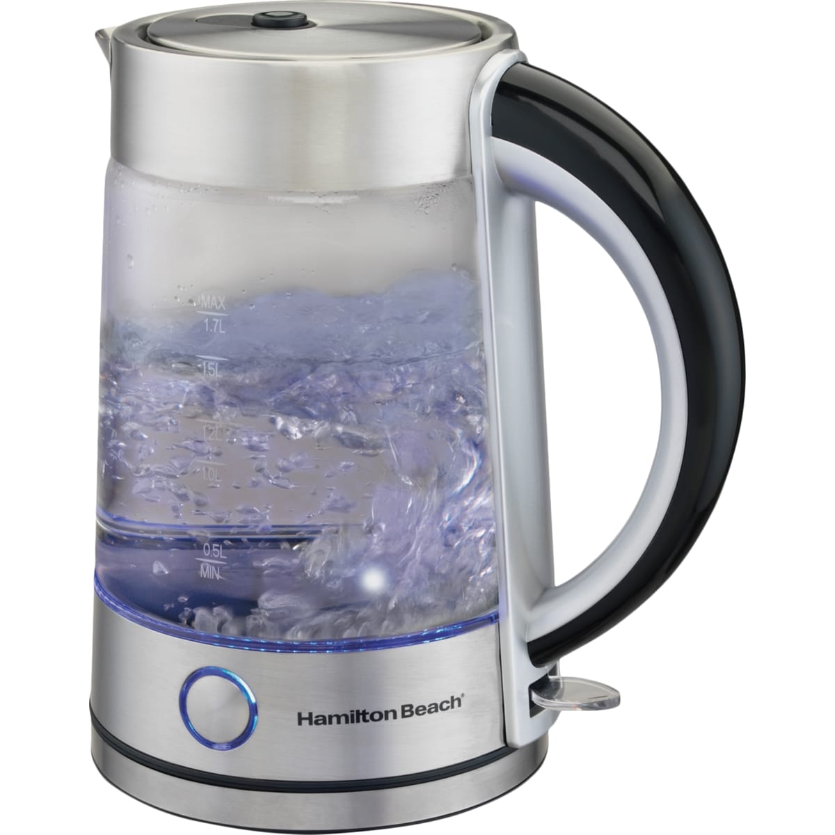 Hamilton Beach Hamilton Beach Bouilloire en verre moderne de 1,7 L de Hamilton Beach 40867C 1 ea, 75,00 $/1ch