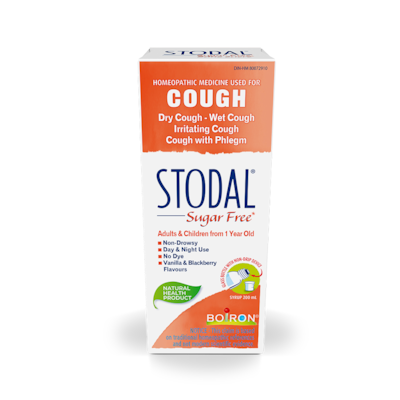 Boiron Stodal Sugar Free For Dry Or Wet Cough 200 ml, $8.00/100ml