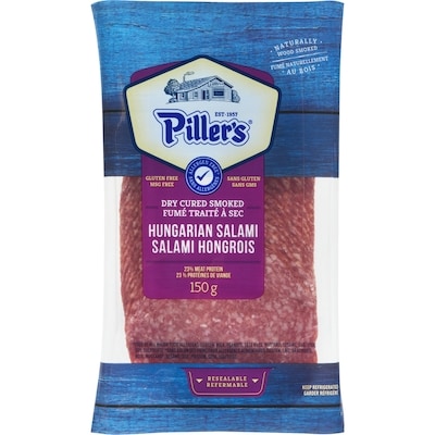Pillers Hungarian Salami 150 g, $2.33/100g