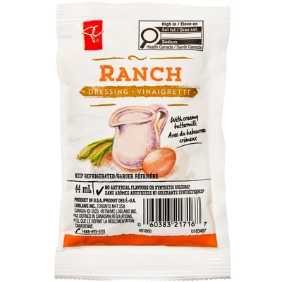 President's Choice Ranch Pouch 44Ml 44 ml, $1.11/100ml