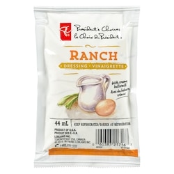 President's Choice Ranch Pouch 44Ml 44 ml, $1.36/100ml