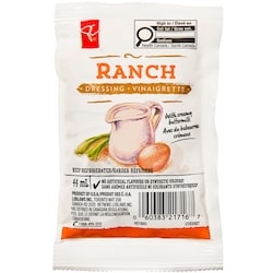 le Choix du Président Sachet de vinaigrette ranch 44 ml, 1,11 $/100ml