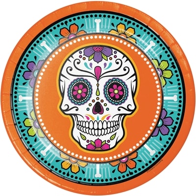 null Day Of The Dead Plt 9 Inch 8x1.0 ea, $0.19/1ea