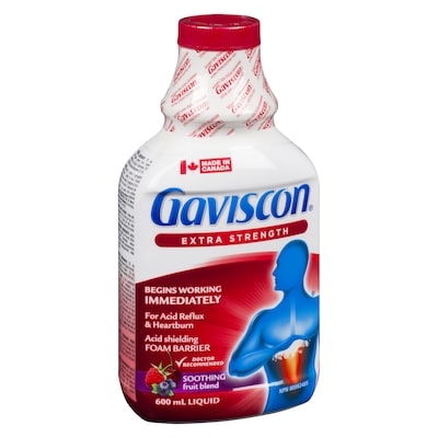 Heartburn Relief, Extra Strength Liquid Fruit 