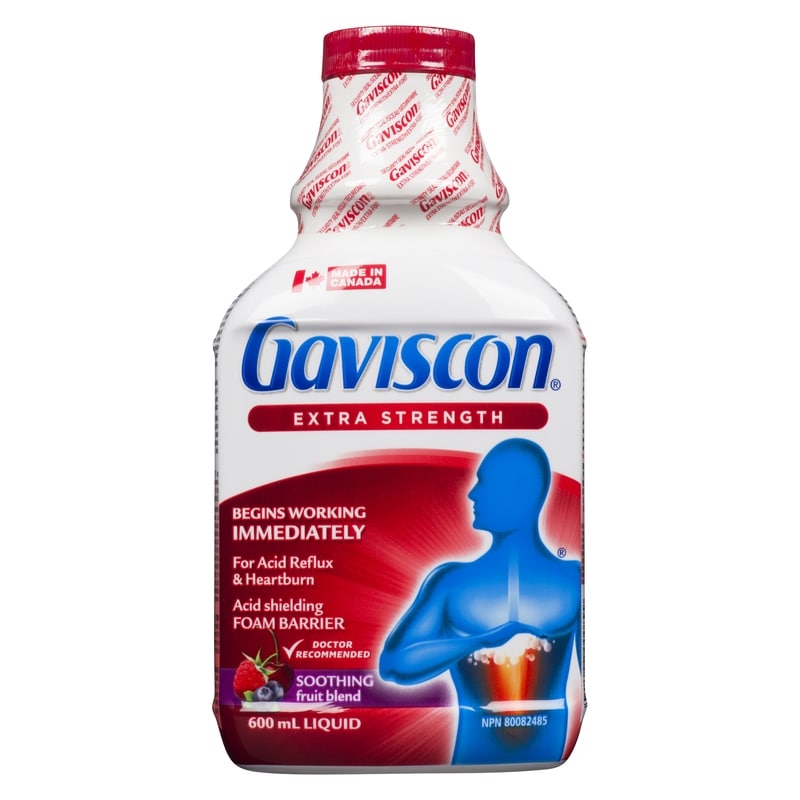 Heartburn Relief, Extra Strength Liquid Fruit 