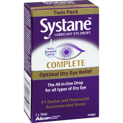 Systane Lubricant Eye Drops Twin Pack 20 ml, $114.95/100ml