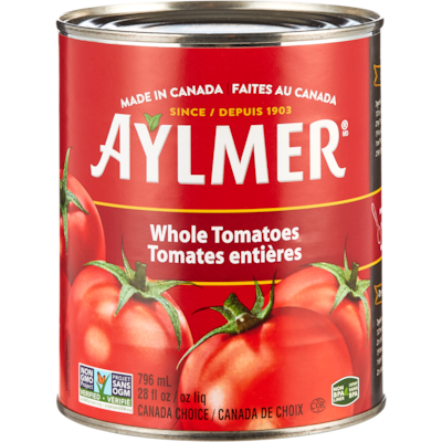 Aylmer Aylmer Tomates Entieres 796 Ml 796 ml, 0,25 $/100ml
