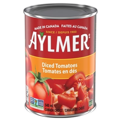 Aylmer Tomates en dés 540 ml, 0,56 $/100ml