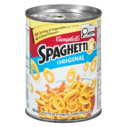 Campbell's Spaghettios Pasta 425 ml, $0.42/100ml
