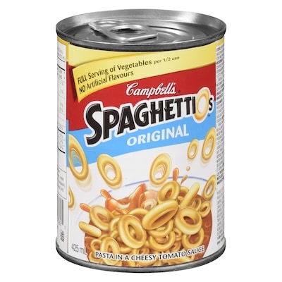 Campbell's Spaghettios Pasta 425 ml, $0.47/100ml