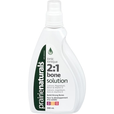 Prairienaturals Ionic 2:1 Bone Solution 500 ml, $6.80/100ml