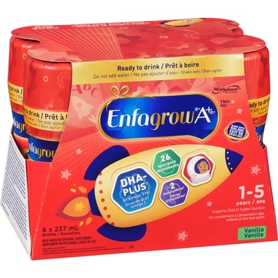 Toddler & Child Nutritional Drink, Ready to Feed, Vanilla Flavour