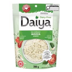 Daiya Dairy Free Mozzarella Cheese Shreds 200 g, $3.25/100g