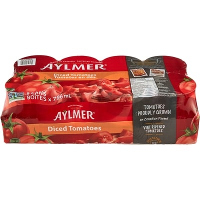 Aylmer Tomatoes Diced, Club Pack 8x796.0 ml, $0.31/100ml