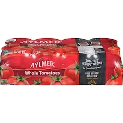 Aylmer Tomatoes Diced, Club Pack - 8x796.0 ml | Real Canadian