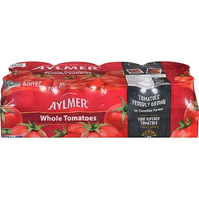 Aylmer Accents Tomatoes Whole, Club Pack 8x796.0 ml, $0.23/100ml