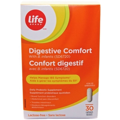 Life Brand Digestive Probiotic Comfort 30 ea, $0.87/1ea