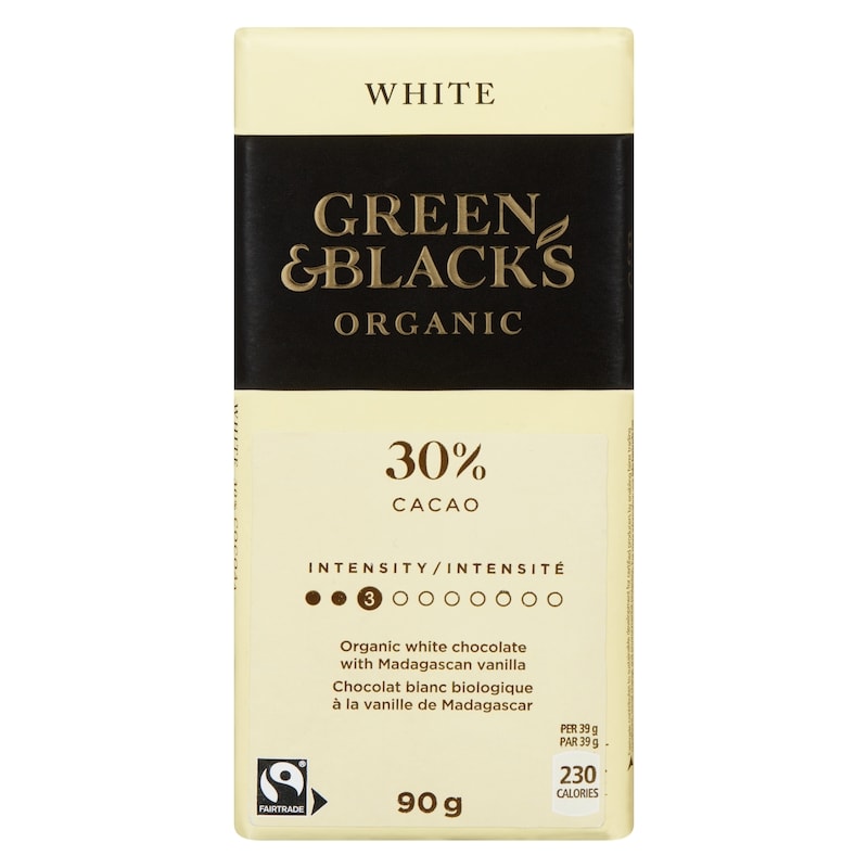 Organic White Chocolate Bar