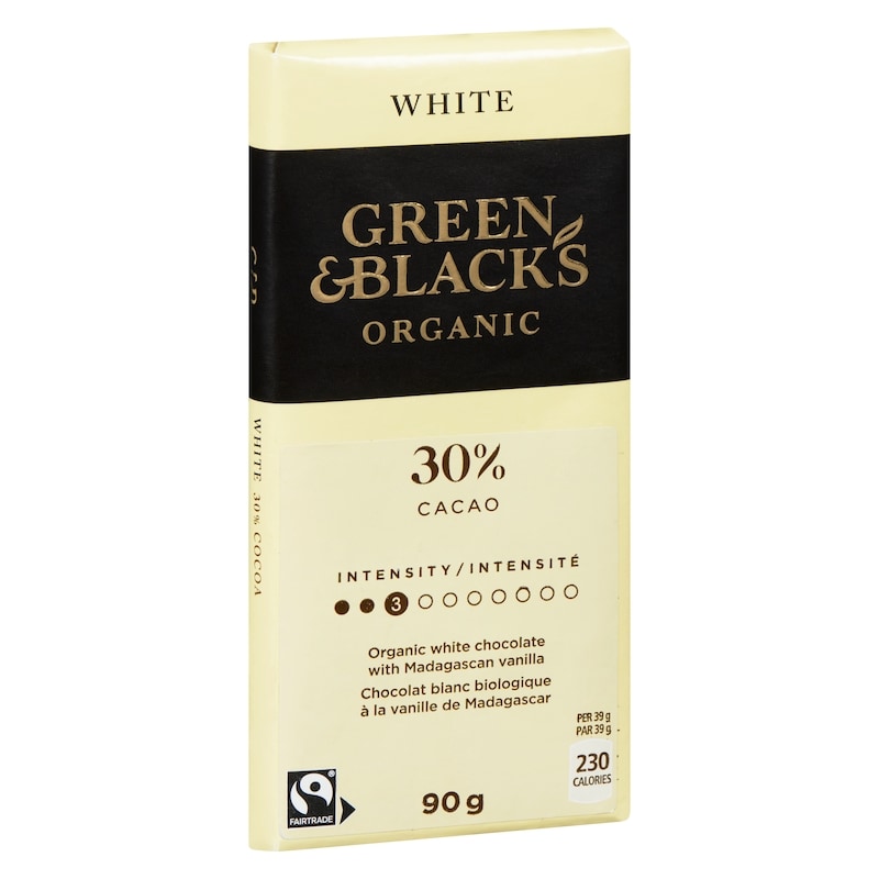 Organic White Chocolate Bar