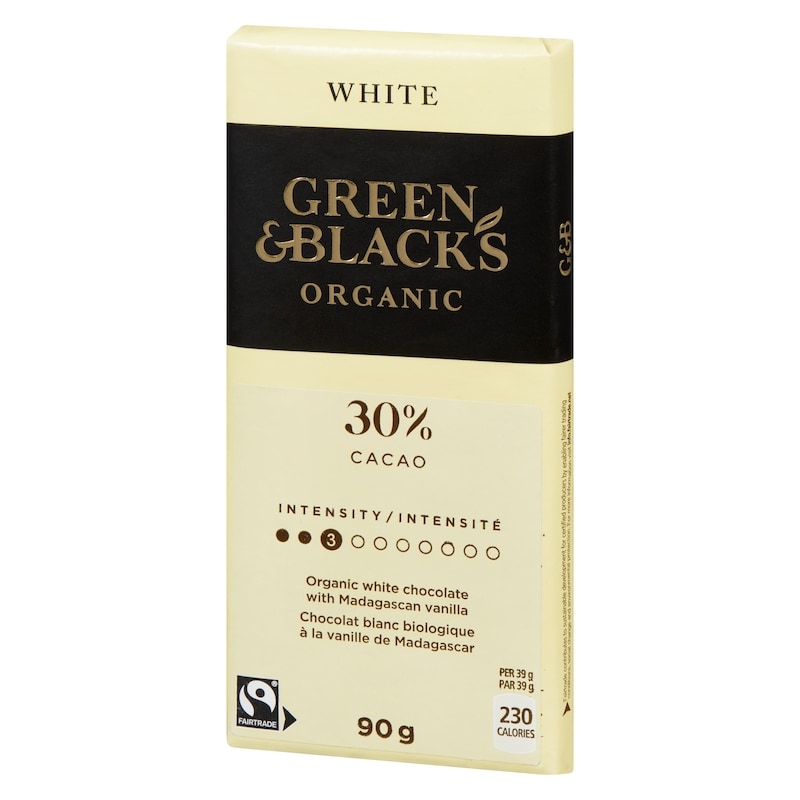 Organic White Chocolate Bar