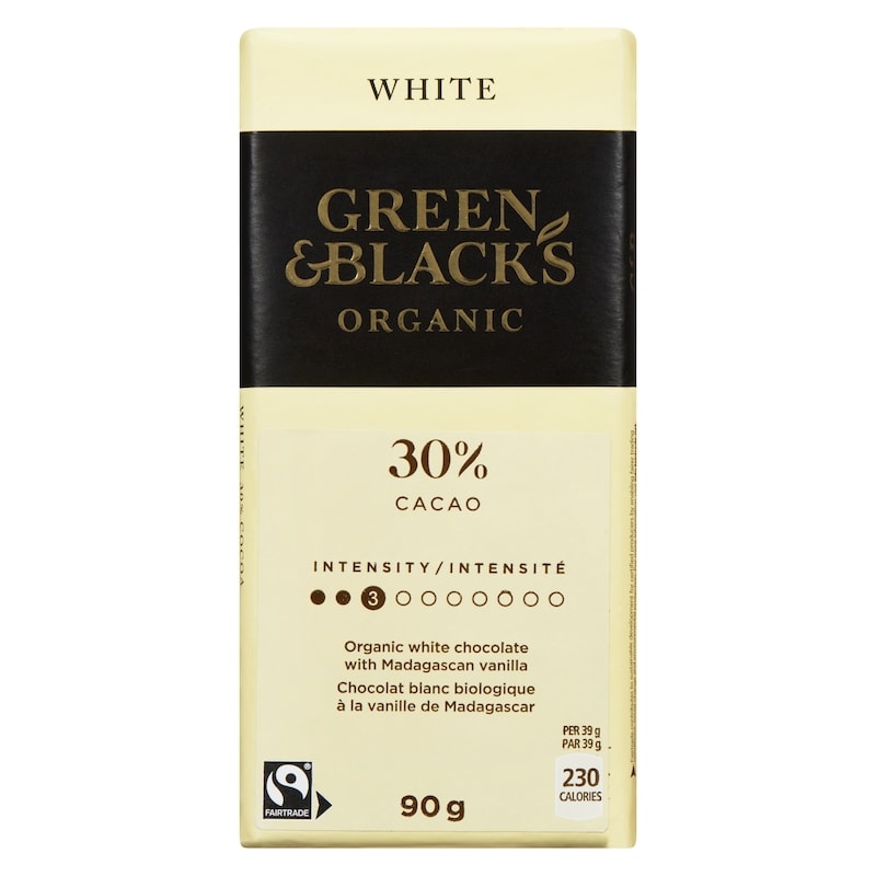 Organic White Chocolate Bar