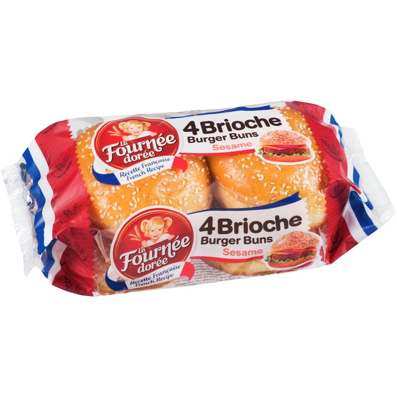 Sesame Brioche Burger Buns