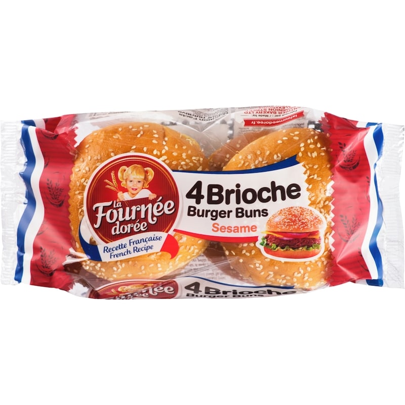 Sesame Brioche Burger Buns