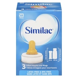 Infant Nipples and Rings