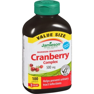 Maximum Concentrate Cranberry Complex Capsules, 500 mg 100 Count