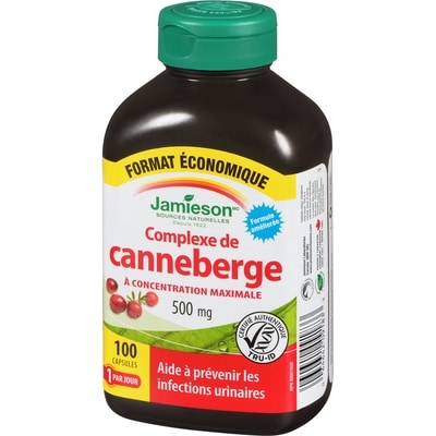 Complexe de canneberge - Concentration maximale 100 count