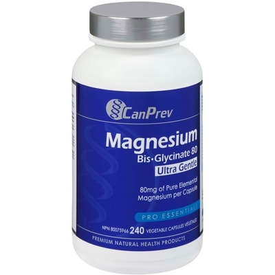 CanPrev Magnesium Bis-Glycinate 80 Ultra Gentle 240 ea, $0.15/1ea