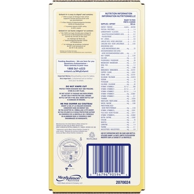 A+ Ready to Feed Baby Formula Bottles, Case