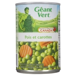 Géant Vert Grgi Pois Carottes Mel Legumes 398 ml, 0,31 $/100ml