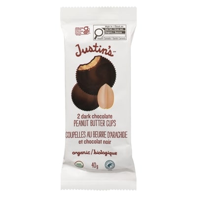 Justin's Organic Peanut Butter Cups 2 ea, $1.75/1ea