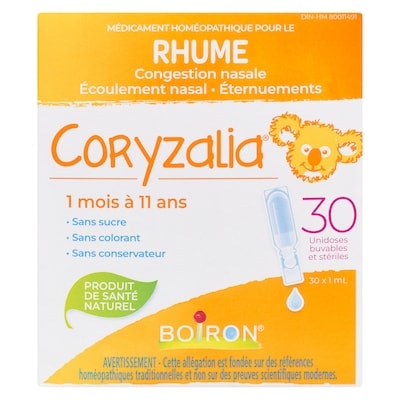 Coryzalia pour le rhume