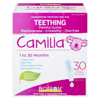 Boiron Camilia Painful Gums Teething 1 To 30 Months 30 ml, $44.97/100ml
