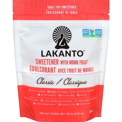 Lakanto Monkfruit Sweetner 235 g, $4.68/100g