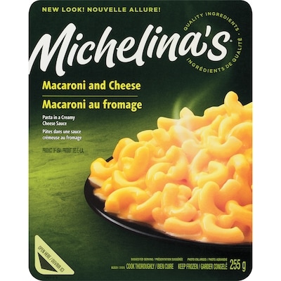 Michelina Macaroni and Cheese 255 g, $0.59/100g