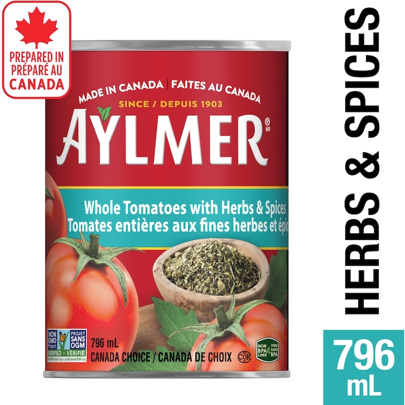 Whole Tomatoes With Herbs & Spices 