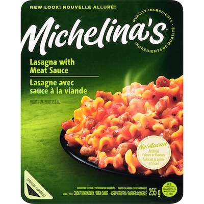 Michelina Lasagne en sauce à la viande Michelina’s 255 g, 0,98 $/100g