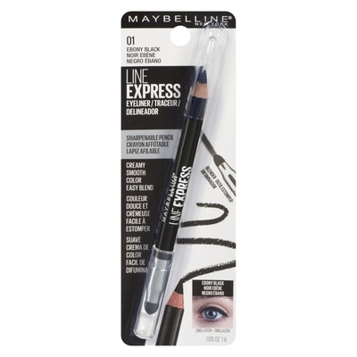 Maybelline Line Express Eyeliner 01 Ebony Black 1.1 g, $908.18/100g