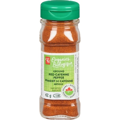 PC Organics Ground Red Cayenne Pepper 42 g, $15.45/100g