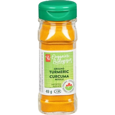 PC Organics Turmeric Ground 49 g, $10.20/100g
