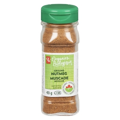 PC Organics Ground Nutmeg 49 g, $9.78/100g