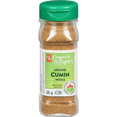 PC Organics Cumin Ground 36 g, $13.31/100g
