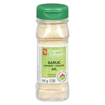 PC Organics Garlic Powder 64 g, $7.02/100g