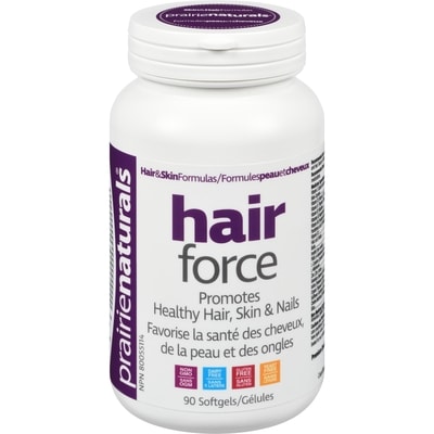 Prairienaturals Hair Force Hair and Skin Softgel 90 ea, $0.36/1ea