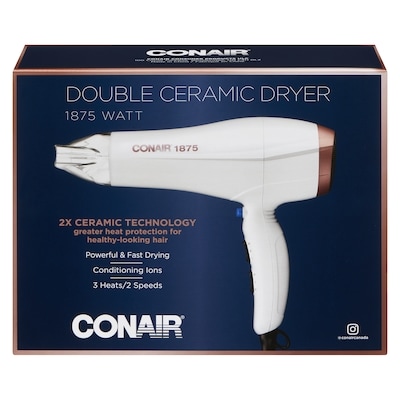 Conair Hair Dryer Double Ceramic 1 ea, $42.99/1ea