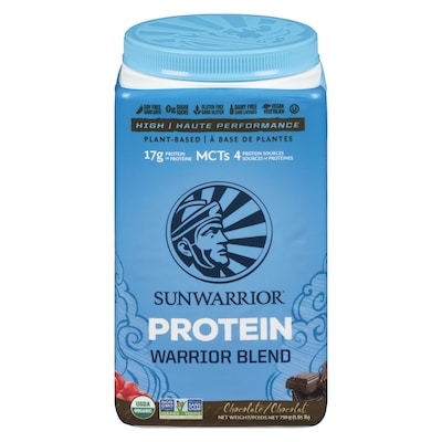 Sunwarrior Chocolate Protein      750 g, $8.80/100g