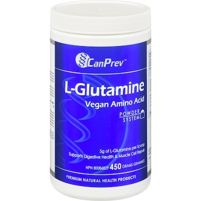 CanPrev L-Glutamine Vegan Amino Acid 450 g, $10.00/100g